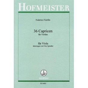 Frederico Fiorillo: 36 Caprices for Violin