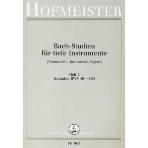 Bach: Studies Book 2-cantatas Bwv 49 -100