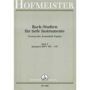 Bach: Studies Book 3-cantatas Bwv 103 - 137