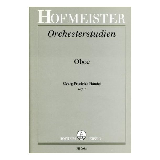 Handel: Studies Book 3 - Psalms,Acis,Alcina Etc