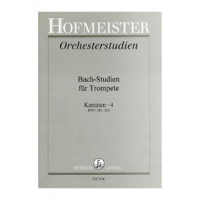 J.S. Bach: Studies For Trumpet - Book 4