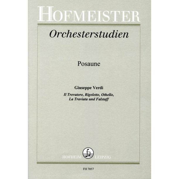 Verdi: Orchestral Studies - Trovatore, Rigoletto, Falstaff