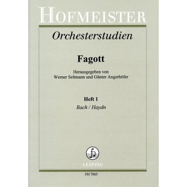 Orchestral Studies Book 1 - Bach And Haydn