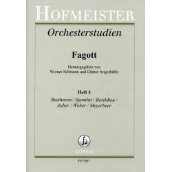 Orchestral Studies Book 3 - Beethoven, Weber, Auber