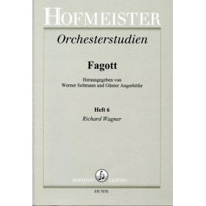 Orchestral Studies: Richard Wagner - Book 6 (Bassoon)