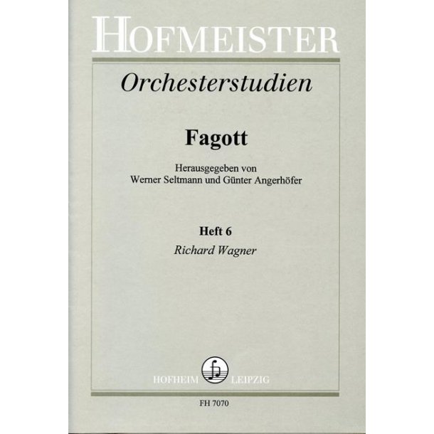 Orchestral Studies: Richard Wagner - Book 6 (Bassoon)