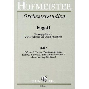 Orchestral Studies Book 7 - Offenbach, Franck, Smetana, Borodin, Brahm