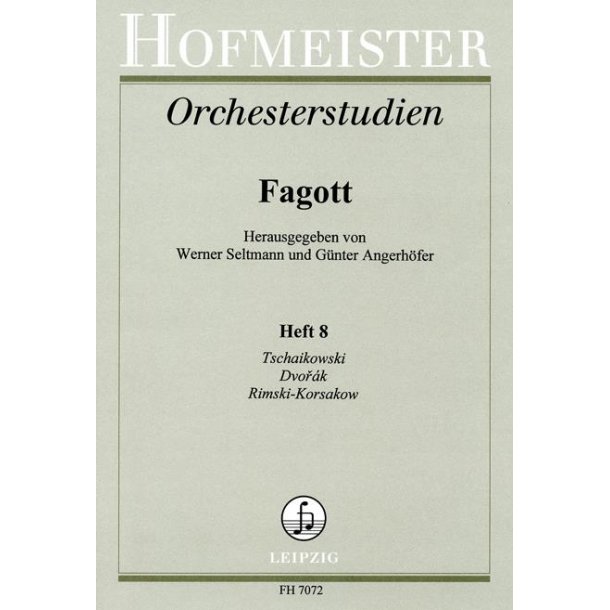 Orchestral Studies Book  8 - Tchaikovsky, Dvorak Rimsky-korsakov