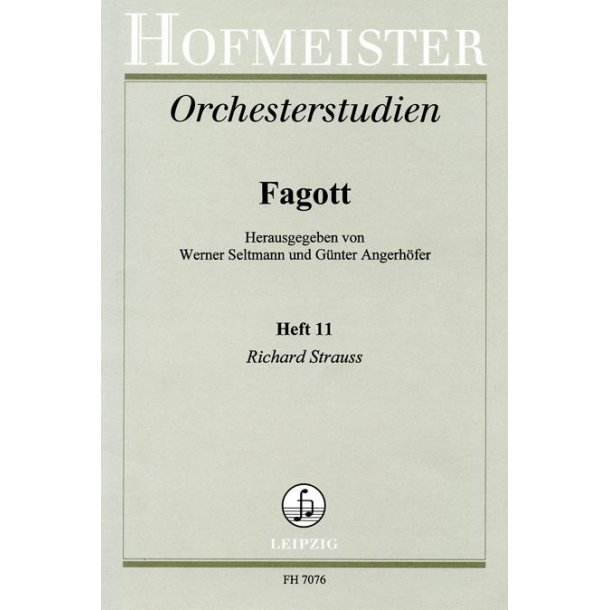 Richard Strauss: Orchestral Studies Book 11 - Strauss Orchestral Works