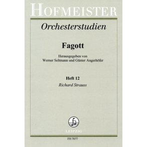 Richard Strauss: Orchestral Studies Book 12 - Strauss Operas