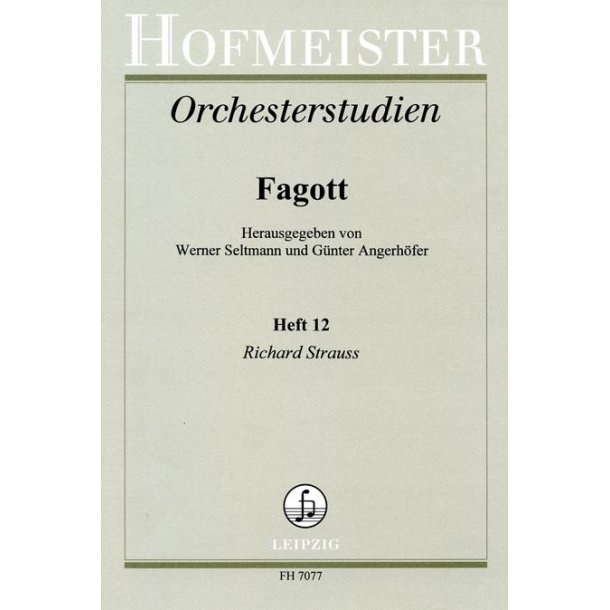 Richard Strauss: Orchestral Studies Book 12 - Strauss Operas