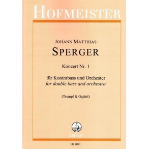 Konzert Nr. 1 für Kontrabass und Orchester
