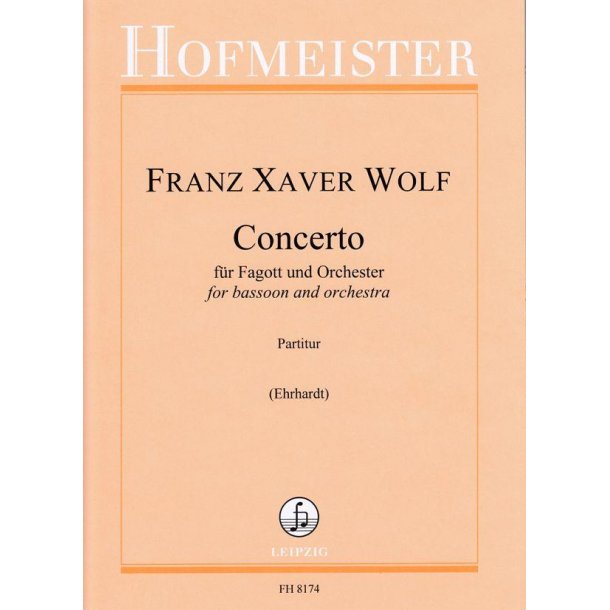 Concerto f&uuml;r Fagott und Orchester