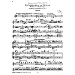 Wagner: Orchestral Studies Book 16 - Meistersinger