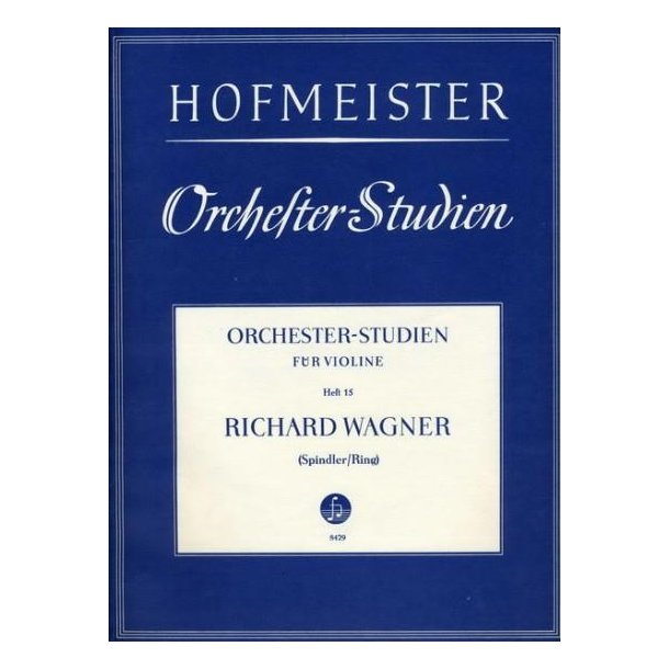 Orchestral Studies For Violin Book 15 - Wagner