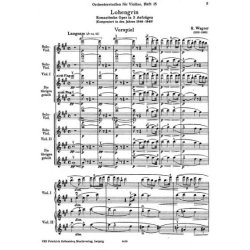 Orchestral Studies For Violin Book 15 - Wagner