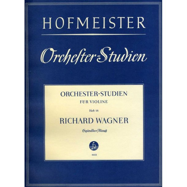 Wagner: Orchestral Studies Book 18 - Walkure