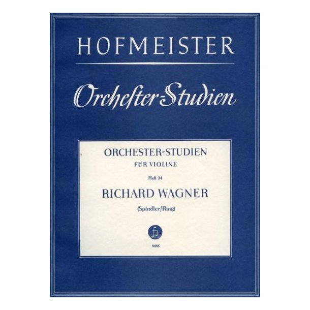 Orchester Studien Fur Violine Heft 24 Richard Wagner
