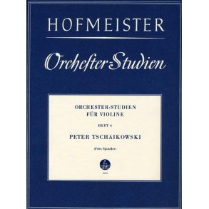Tchaikovsky: Orchestral Studies Book 4 - Rossini, Donizetti, Schubert, Lortzing, Be