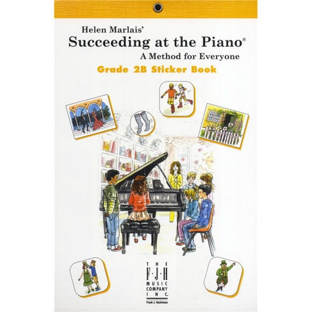 Helen Marlais: Succeeding At The Piano - Grade 2B Sticker Book