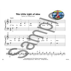 In Recital With Little Pieces For Little Fingers: Sunday School Songs