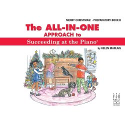 Marlais Succeeding At The Piano All In One Merry Christmas Prep Bk B