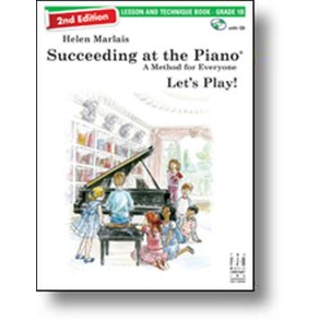 Succeeding At The Piano : Lesson and Technique Book - Grade 1B