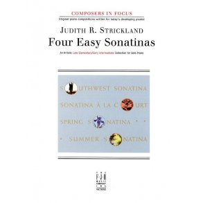 Judith Strickland: Four Easy Sonatinas