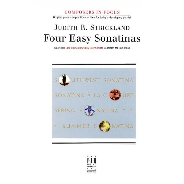 Judith Strickland: Four Easy Sonatinas
