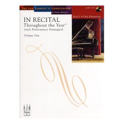 In Recital - Throughout The Year (With Performance Strategies): Volume One - Book 1