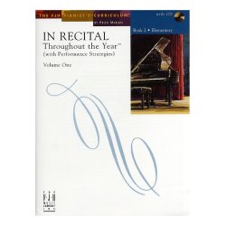 In Recital - Throughout The Year (With Performance Strategies): Volume One - Book 2