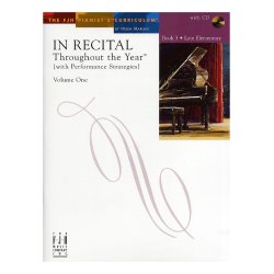 In Recital - Throughout The Year (With Performance Strategies): Volume One - Book 3