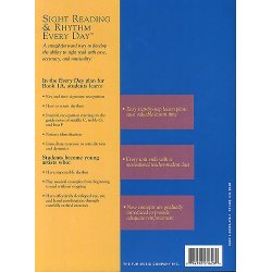 Sight Reading And Rhythm Every Day - Book 1A