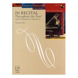 In Recital - Throughout The Year (With Performance Strategies): Volume Two - Book 1