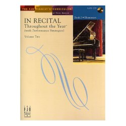 In Recital - Throughout The Year (With Performance Strategies): Volume Two - Book 2