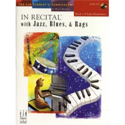 In Recital With Jazz, Blues And Rags - Book One (Book And CD)