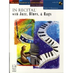 In Recital With Jazz, Blues And Rags - Book Two (Book And CD)