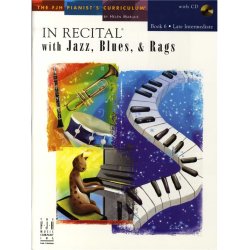 In Recital With Jazz, Blues And Rags - Book Six (Book And CD)
