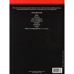 Sensational Solos - Popular Christmas - B Flat Tenor Saxophone