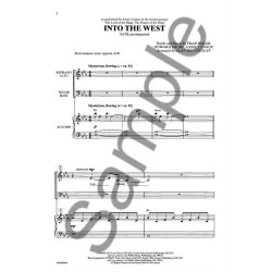 Annie Lennox: Into the West (The Lord of the Rings: The Return of the King) - SATB
