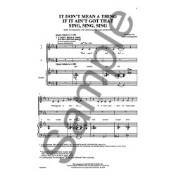 It Don't Mean a Thing If It Ain't Got That Sing, Sing, Sing