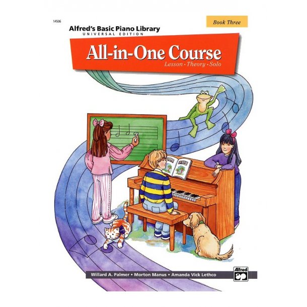 Alfred's Basic Piano Library: All-In-One Course Book 3