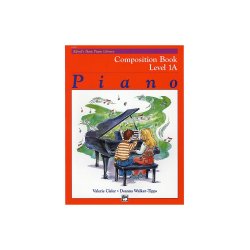 Alfred's Basic Piano Library Composition Book Level 1A