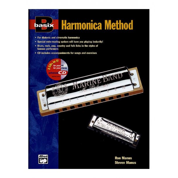 Basix Harmonica Method (Book/CD)