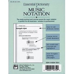 Essential Dictionary Of Music Notation