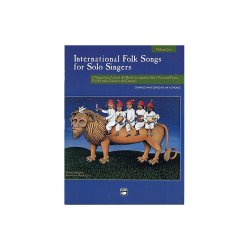International Folk Songs For Solo Singers (Medium/Low Voice)