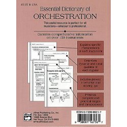 Essential Dictionary Of Orchestration