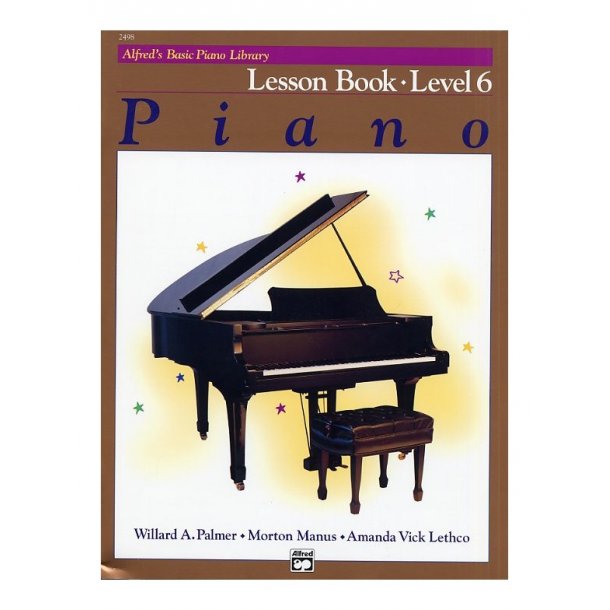 Alfred's Basic Piano Library: Lesson Book Level 6