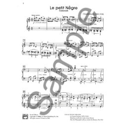 Claude Debussy: Le Petit Negre  (Piano Solo)