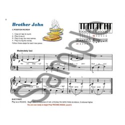 Alfred's Basic Piano Library: Prep. Course Lesson Book Level C